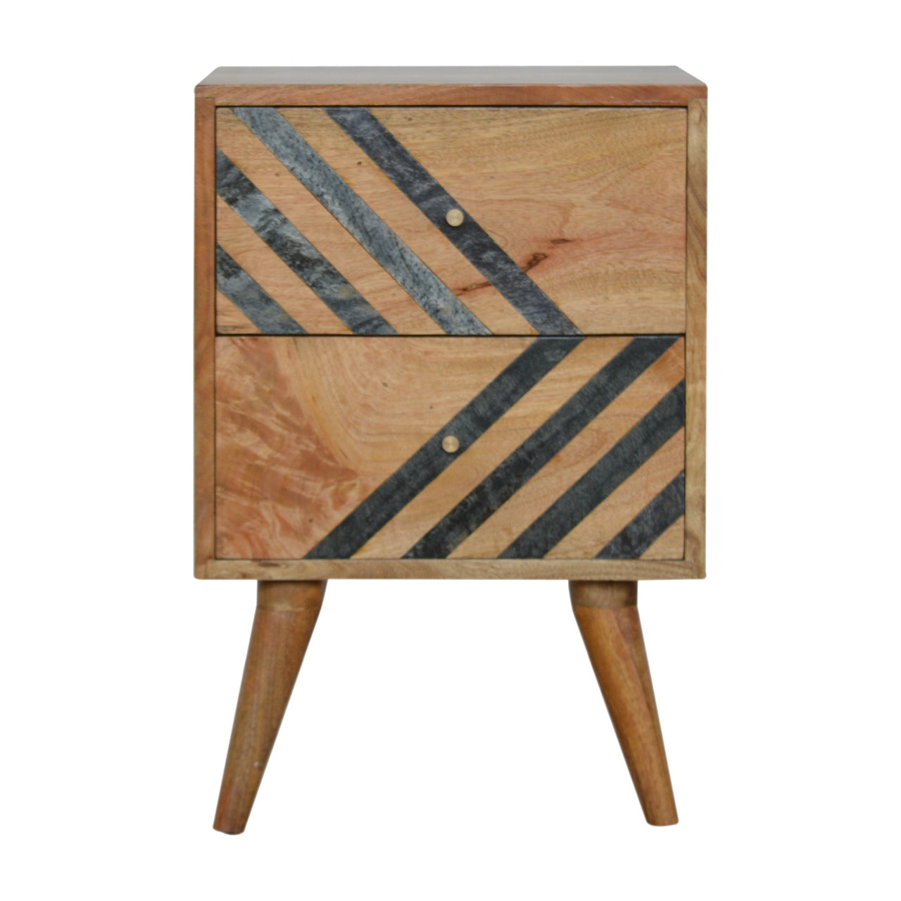 Slate Pattern Nightstand