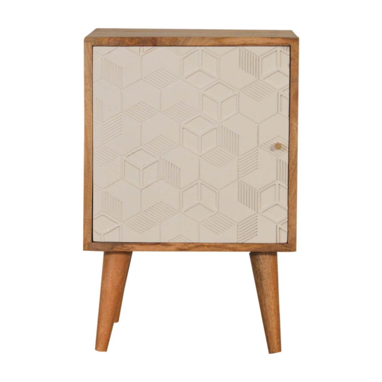 Acadia White Door Nightstand
