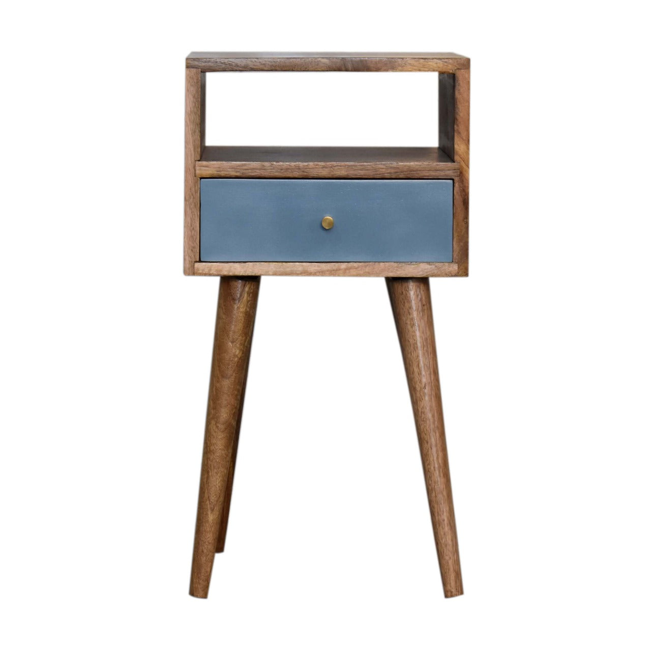 Mini Blue Hand Painted nightstand
