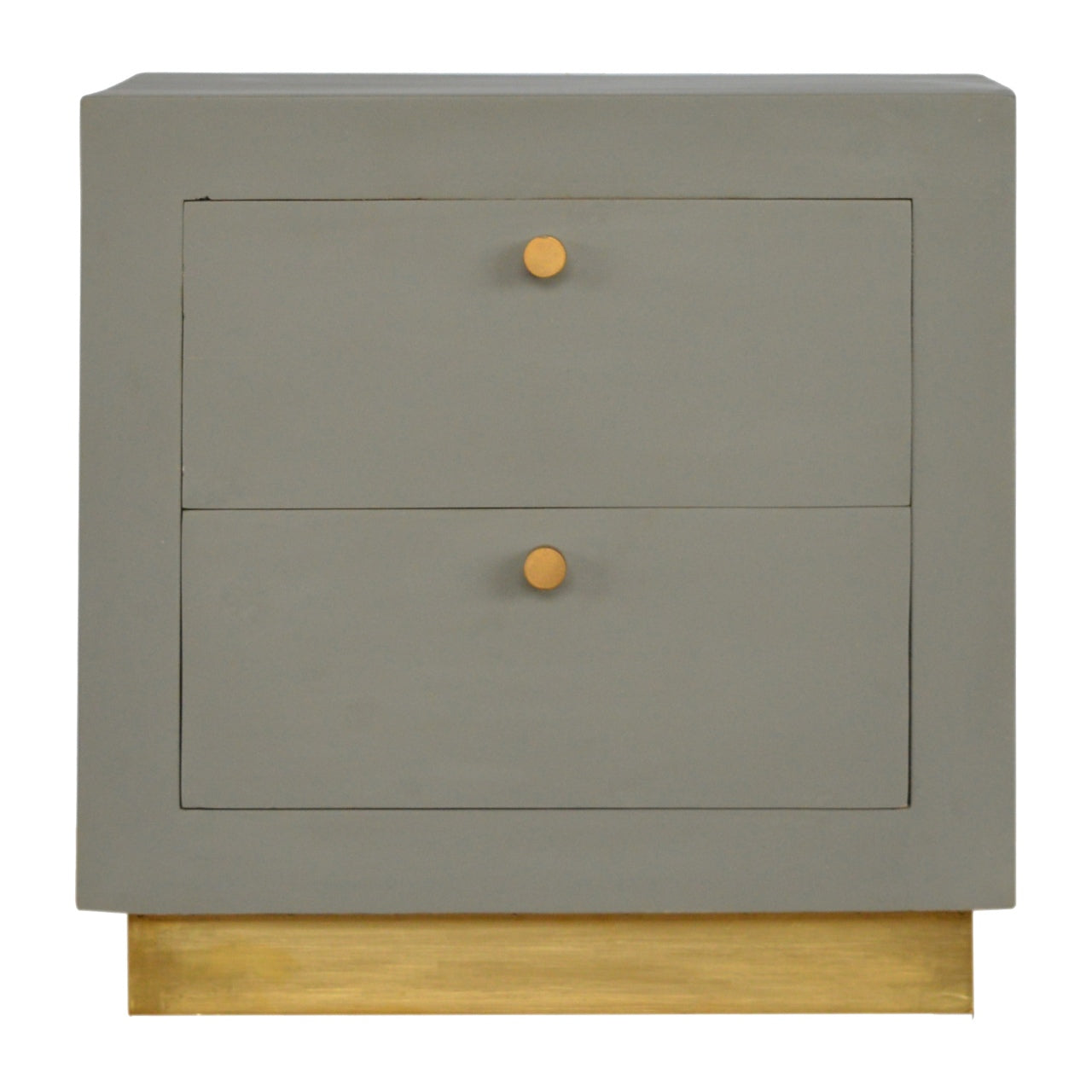 Sleek Cement Nightstand