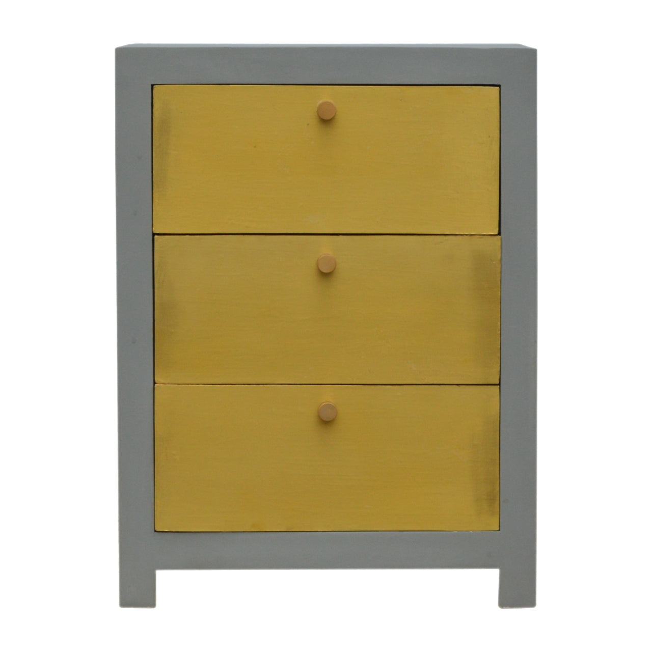 Gold x Cement Nightstand